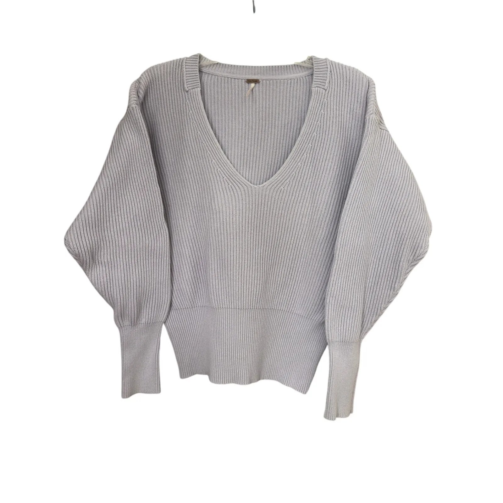 Free People Allure Pullover Sweater Size Small Light Purple/ Lavender - Image 4