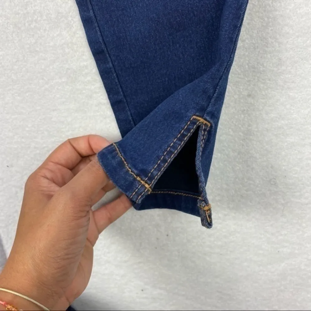 Green Coast Dark Wash‎ Denim Skinny Leg Jegging Blue Size 2 - Image 7