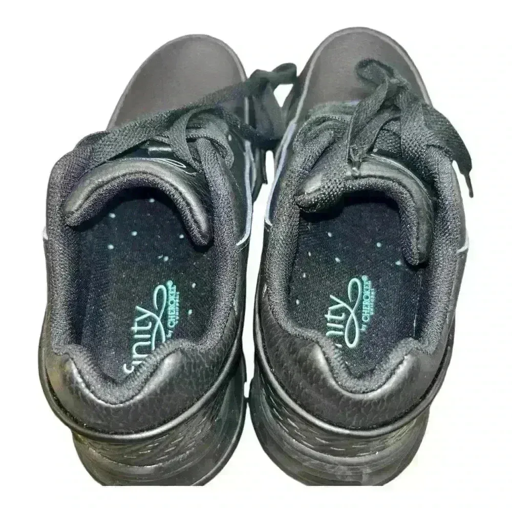 NWOT Cherokee INFINITY Flow Sneakers, Black Lace-Up Nursing/Work Shoes, W SZ 5 - Image 9