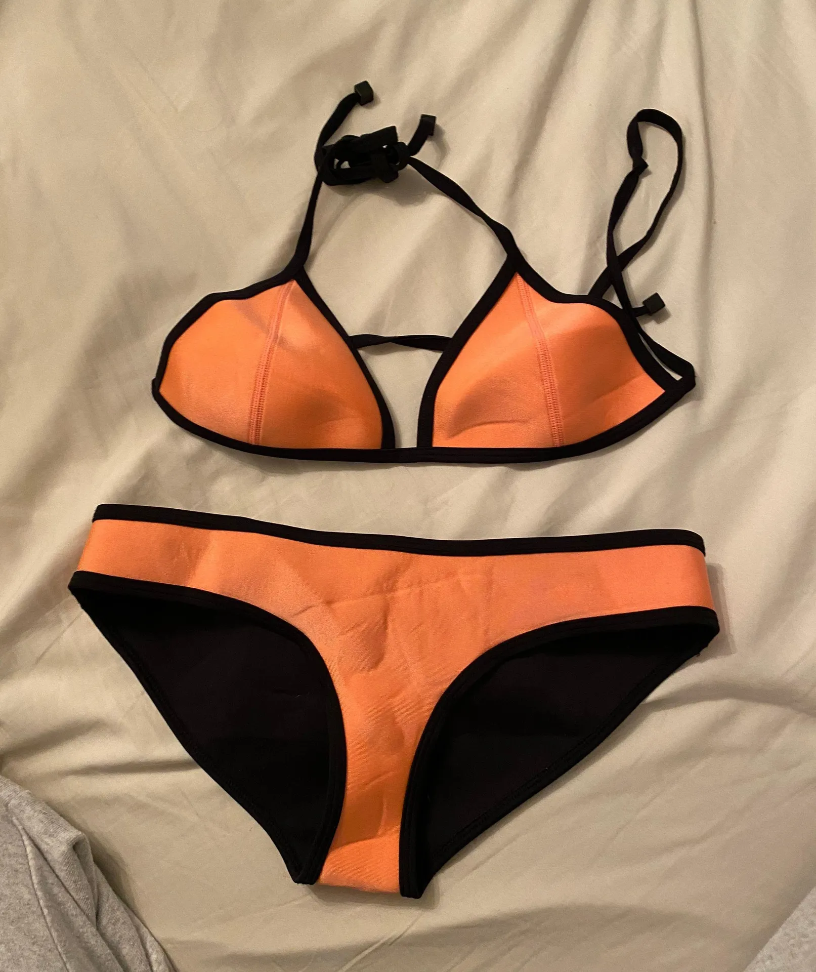 Swimwear Orange Bikini Set - Image 5