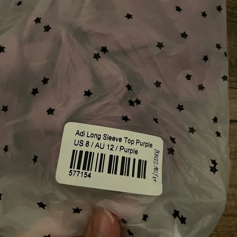 PRINCESS POLLY Adi Long Sleeve Purple Top - Image 5