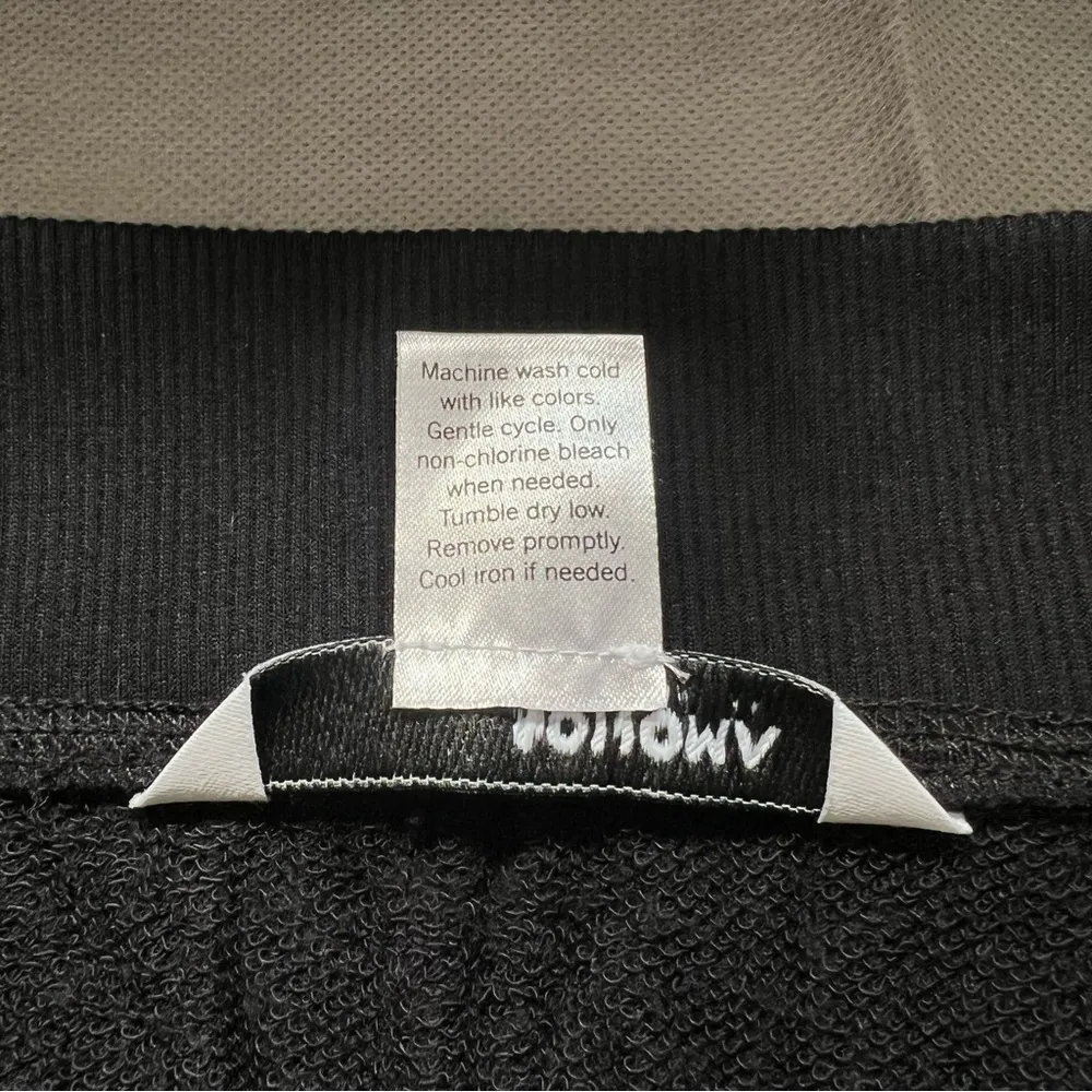 Sonoma Black Mini Skirt Stretchy With Pockets Size M - Image 7