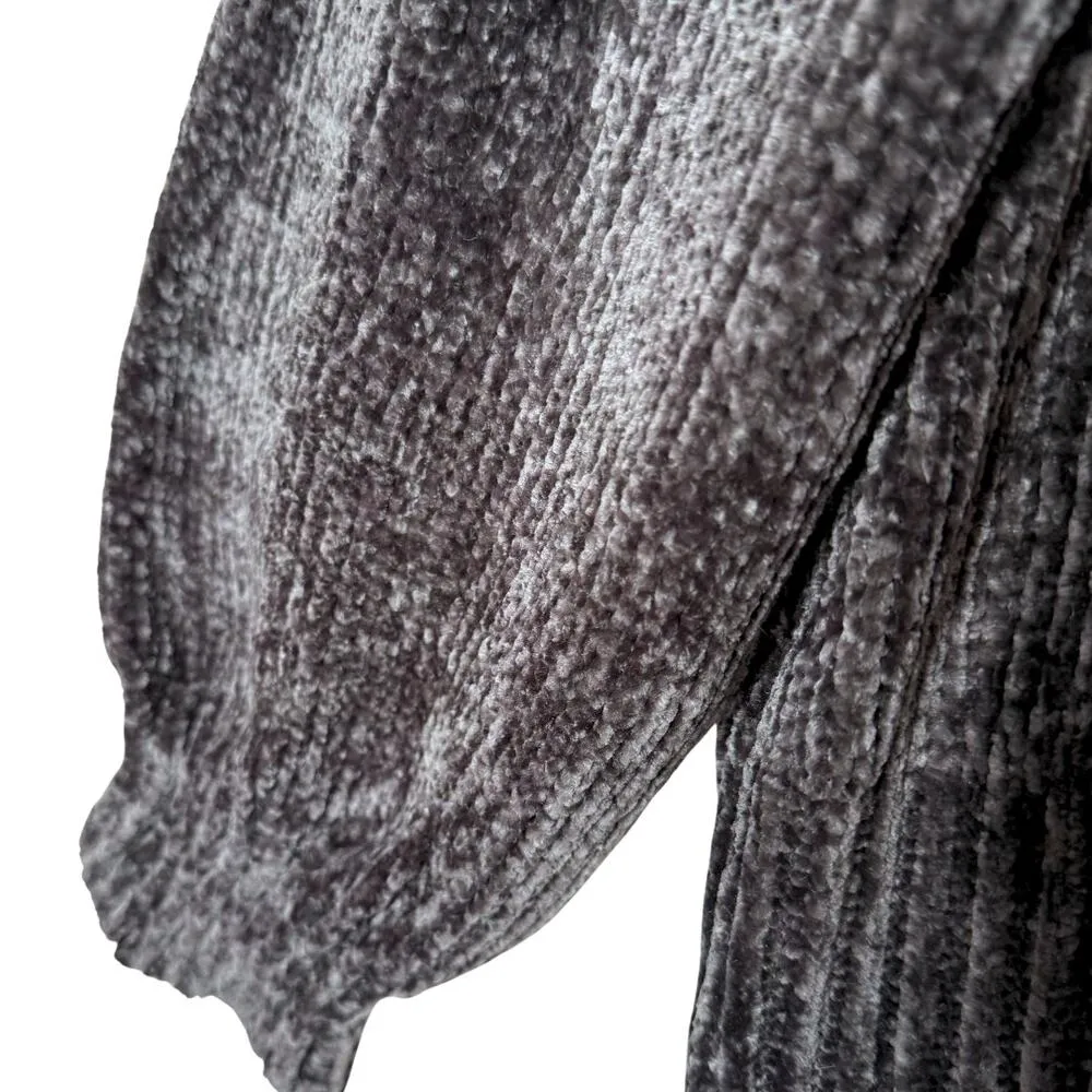 White Label Long Sleeve Chenille Sweater Olive Size XL Pullover New - Image 6