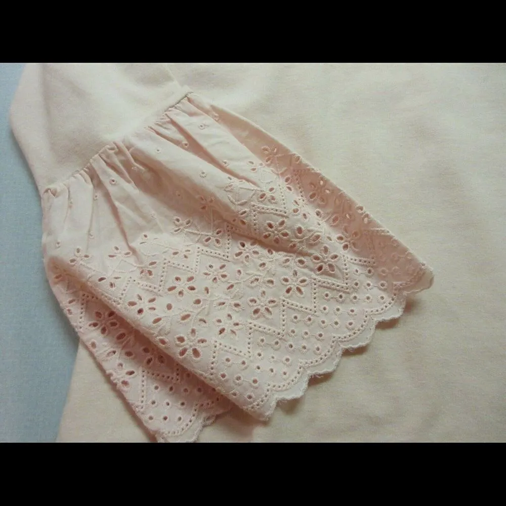 Bobeau top pink with rifle sleeve Small NWT - Image 4