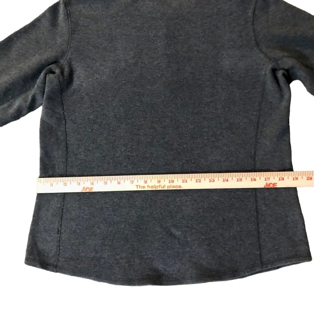 Duluth Trading Henley Womens M Used Gray 35052 - Image 13