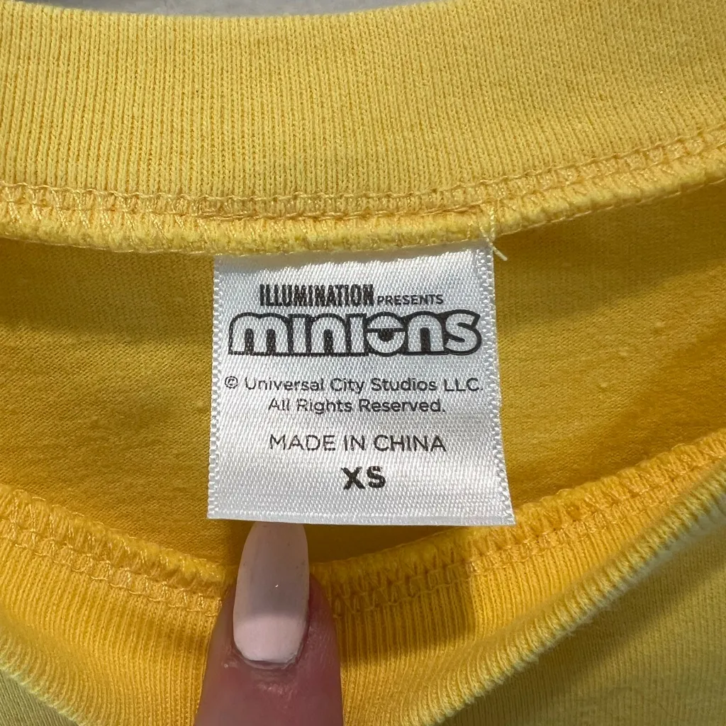 Minions tee Yellow Size XS - Image 2