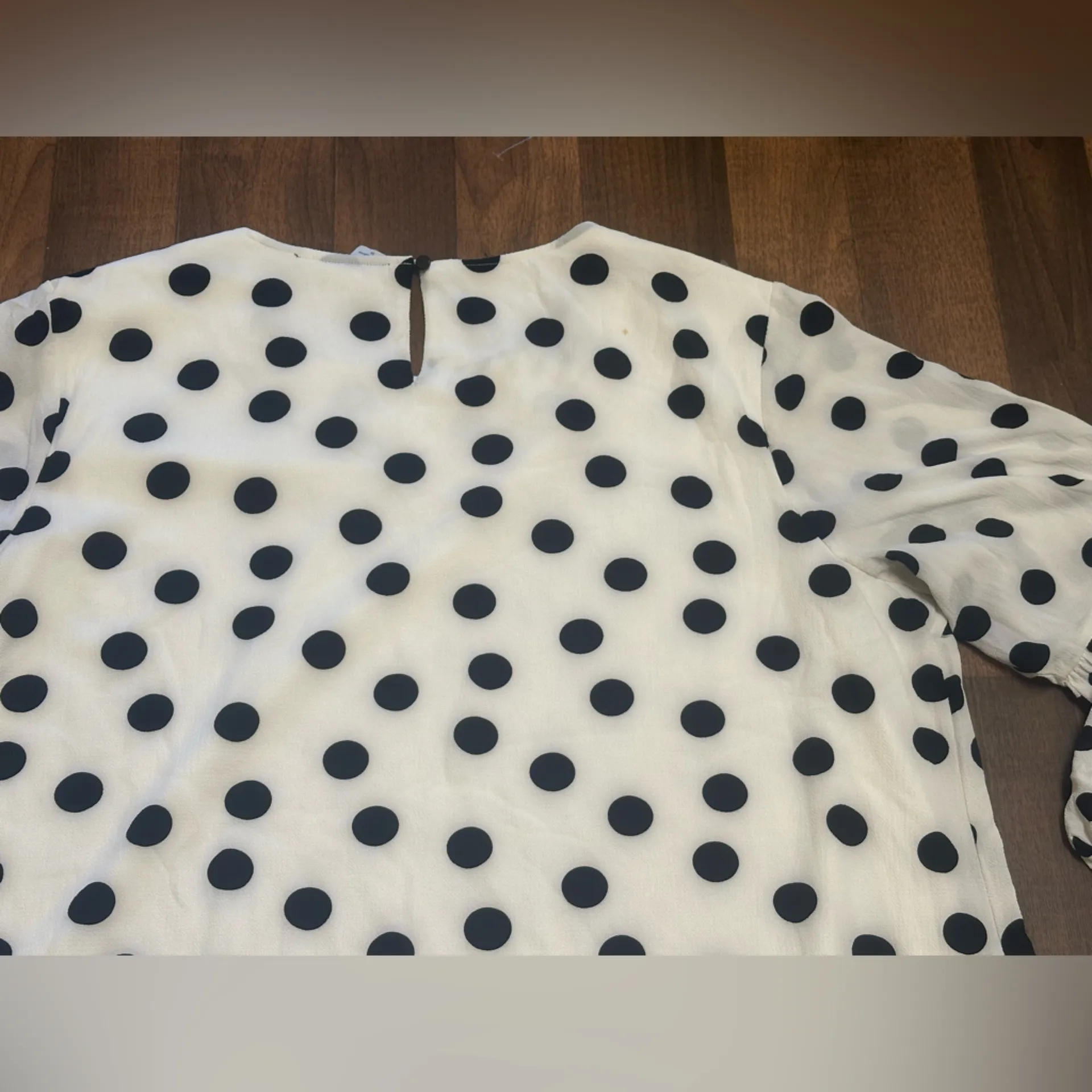 Cocomo Black and White Polka Dot Dress Size 2X - Image 5