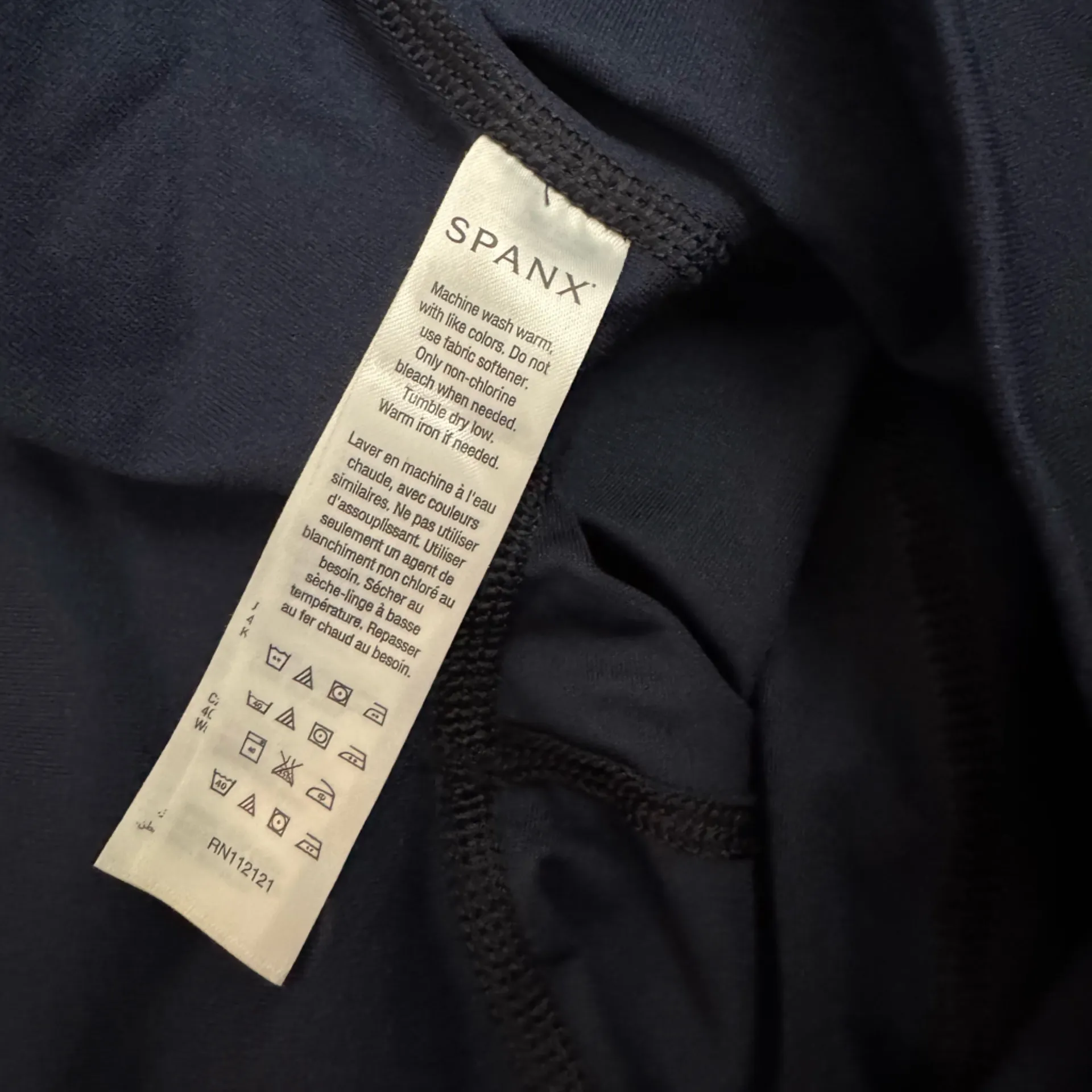 Spanx Booty Boost 7/8 Legging - Timeless Navy NWOT Size 2X - Image 5