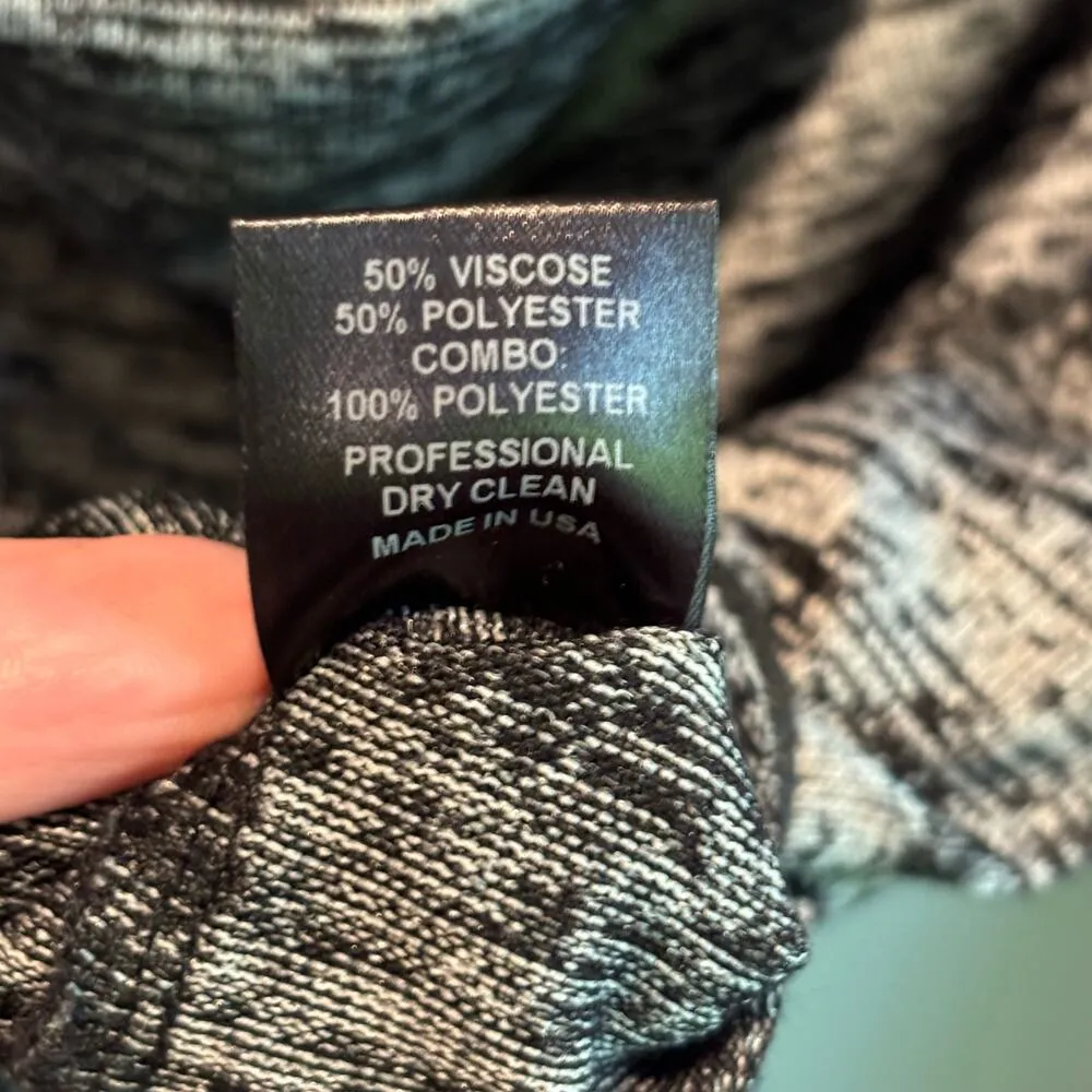 Generation Love  Space Dye Shawl Neck Long Sleeve Top - size Small - Image 5