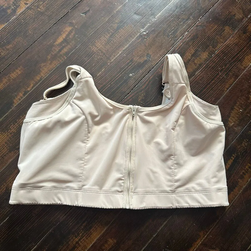 Bellisse compression comfort 42 C/D post surgery bra Tan Size XL - Image 3