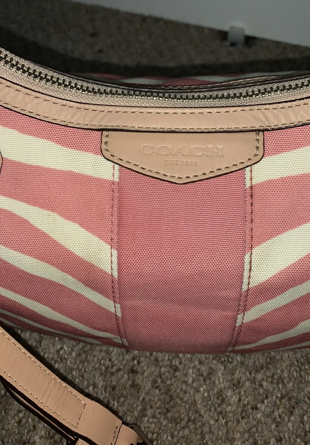 Coach Zebra Print Purse - Image 9