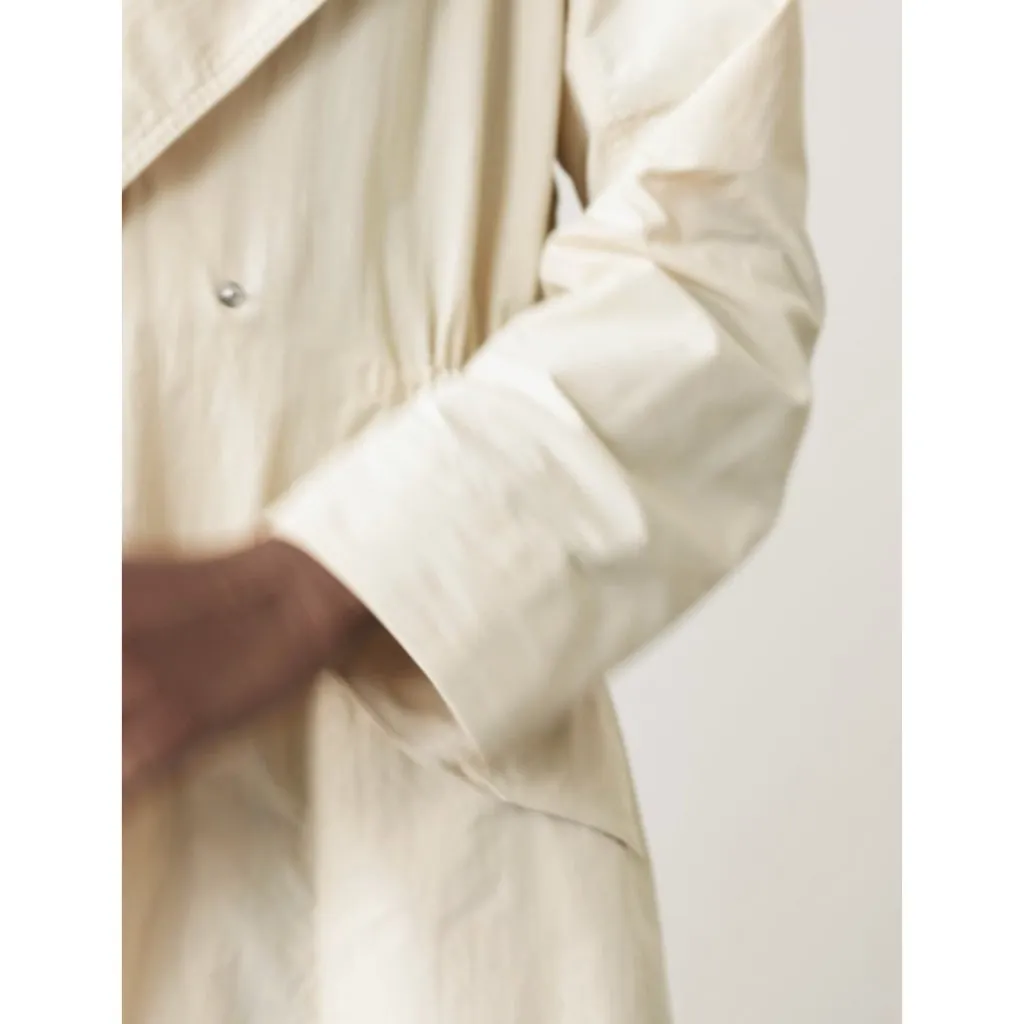 Athleta M Luna Trench Coat Dune Medium - Image 9