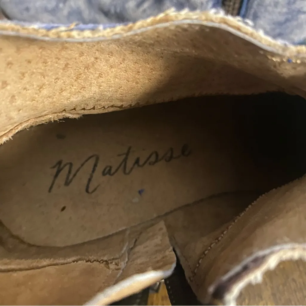 Matisse denim Duke boots 8 Blue - Image 4