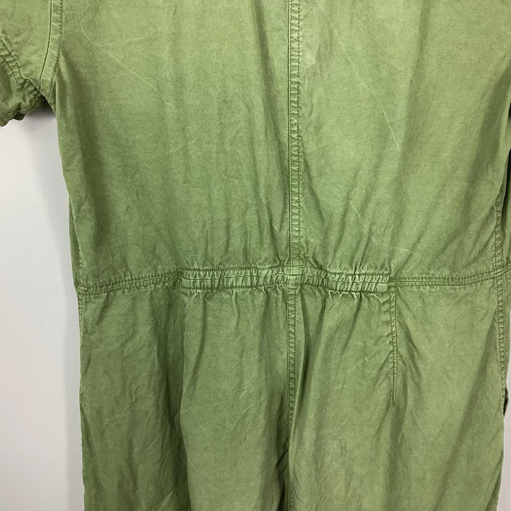 J. Crew Olive Green Dress Size 8 - Image 5