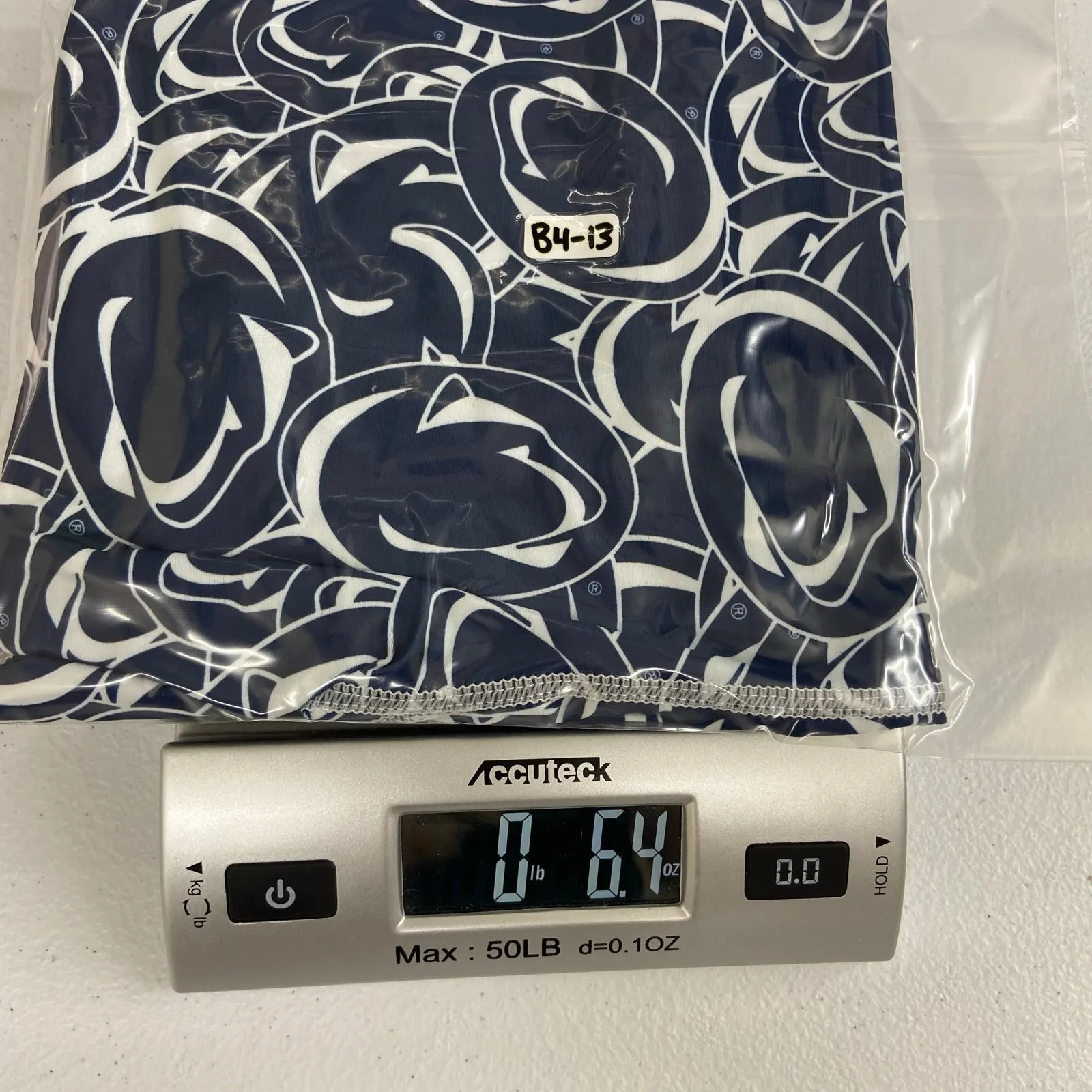 Zoozatz women's blue nittany lions penn state high waisted active leggings large - Image 8