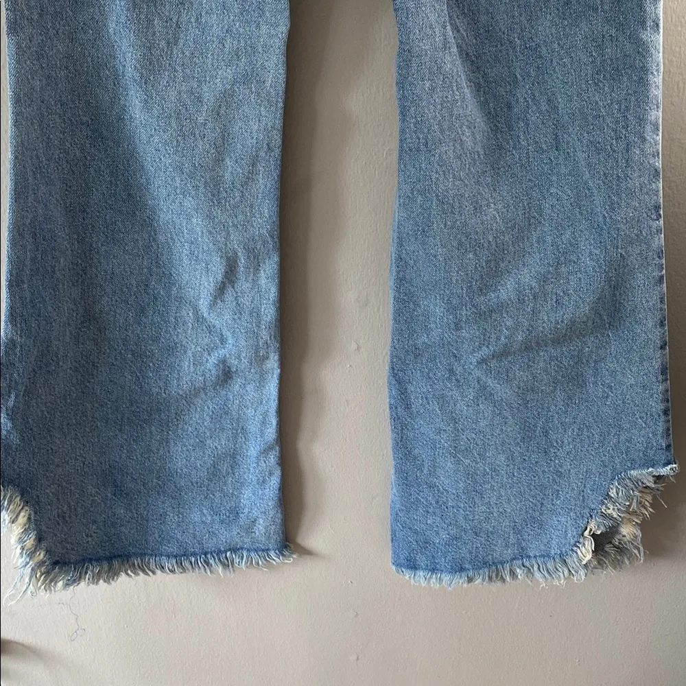 Women's Blue Flared Jeans we the free - Image 8