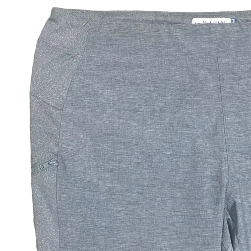 Magellan Plus‎ Size Moisture-Wicking Fitted Capri Gray 1X - Image 7