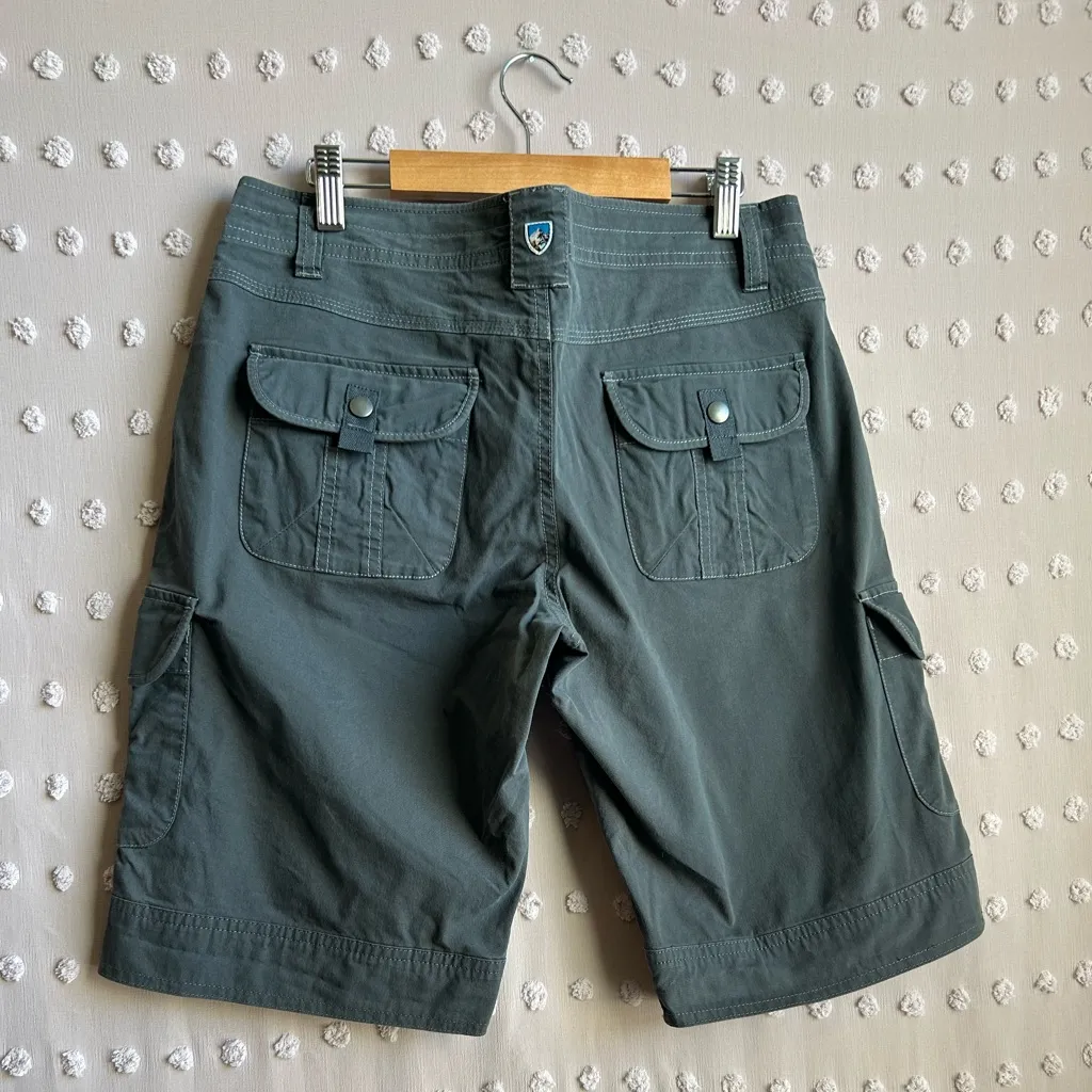 Kuhl Women’s Splash Cargo Short Vintage Patina‎ Sz 6 Grey - Image 2