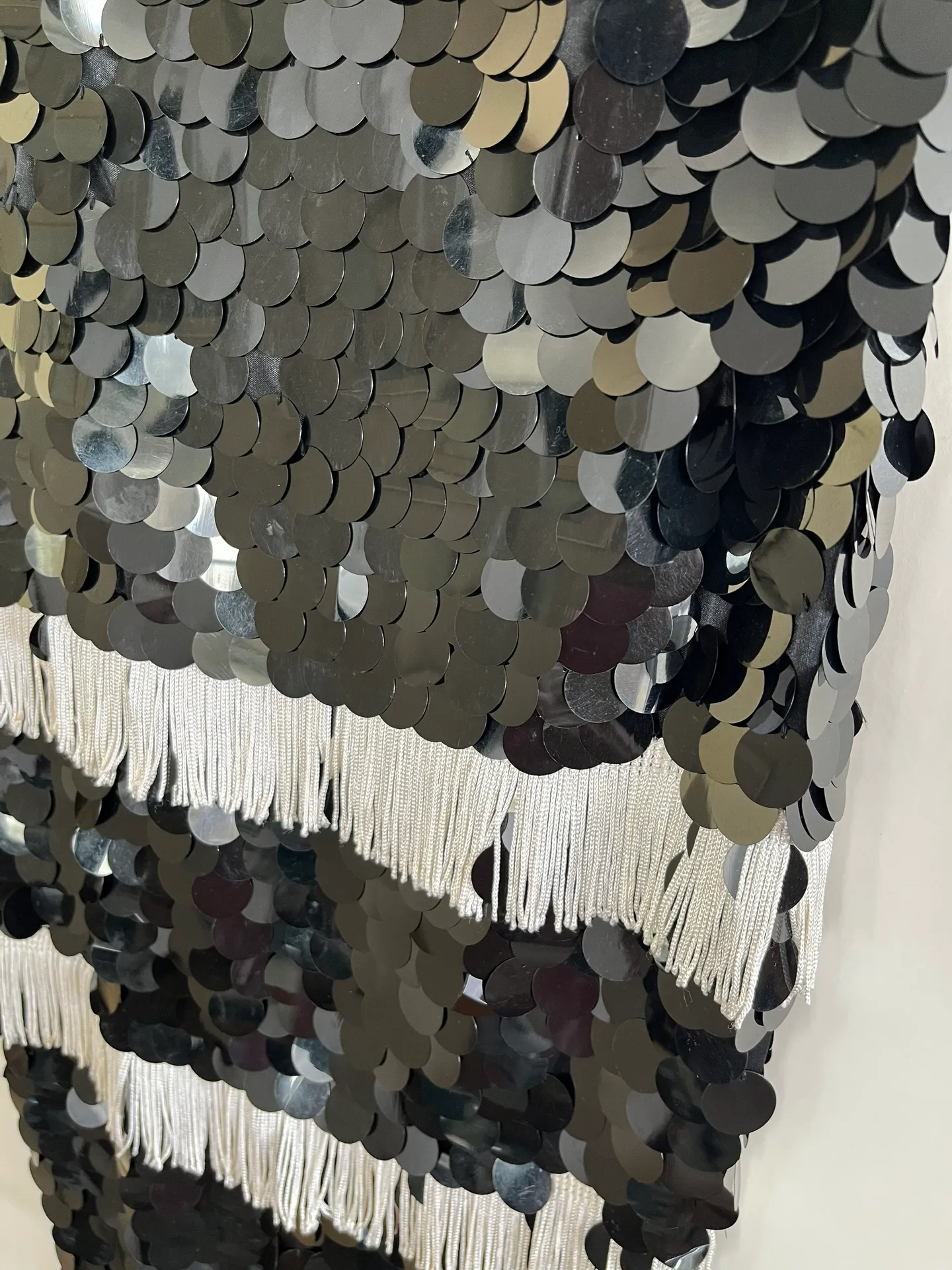 20s Style Flapper dress Black - Image 3