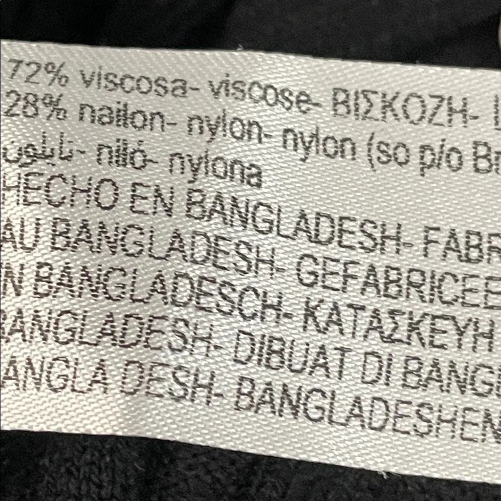 Zara Black Ribbed Knit Turtleneck - Image 6