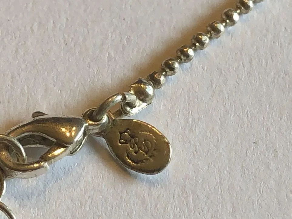 Vintage Silver Tone Huge Hollow Cutout Pendant Boho Retro Necklace - Image 2