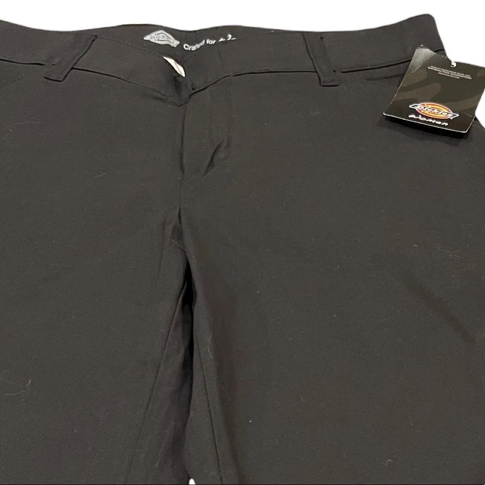 Dickie’s Relaxed Fit Women’s Black Pants Size 6L new with tags - Image 3