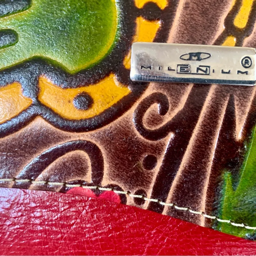 Rare Kane Milenium Red Leather Tri - Image 3