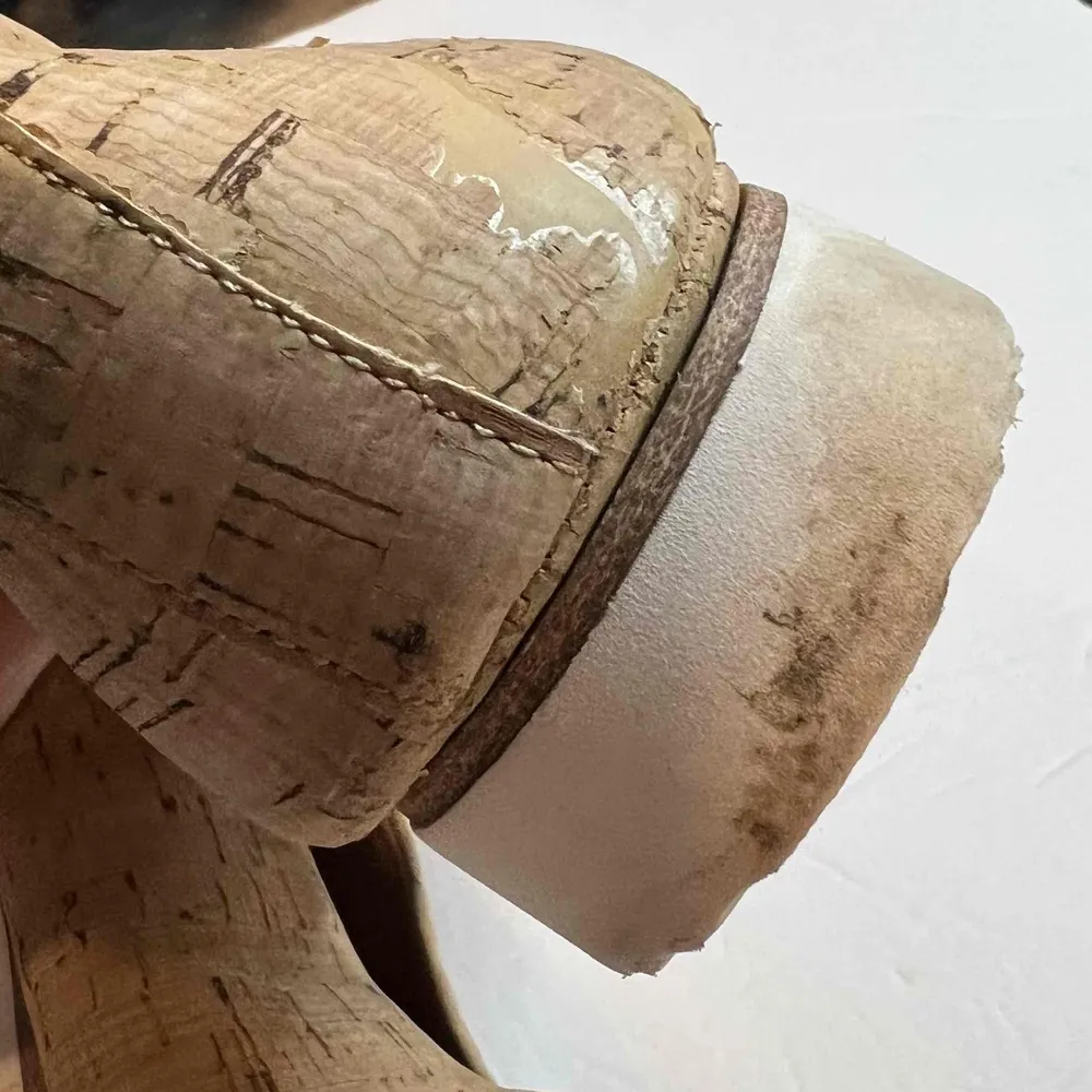 Gentle Souls by Kenneth Cole Brown Cork Slip On Flats Demi Womens Size 10 - Image 8