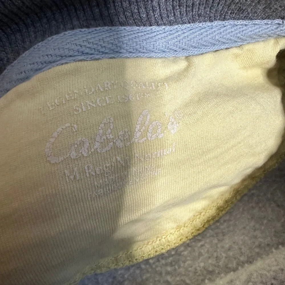 Vintage Y2K Cabela’s Gorpcore Gray Crewneck Logo Sweatshirt - Image 6