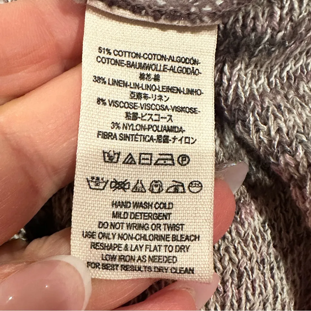 Free People The Big Trail Poncho Cardigan S - Image 7