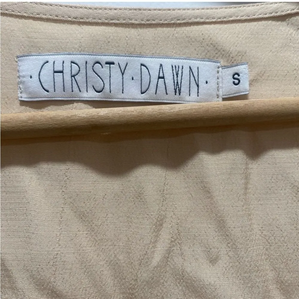 Christy Dawn Lennon Dress in Butterscotch Size Small - Image 10