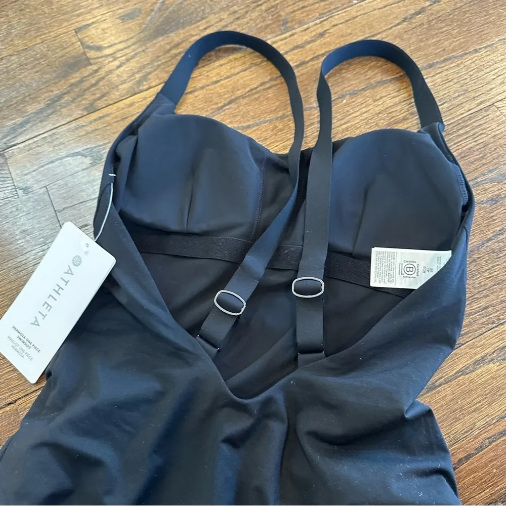 NWT! Athleta Black Hermosa One Piece Swimsuit -  Sizes XS P0423 - Image 7