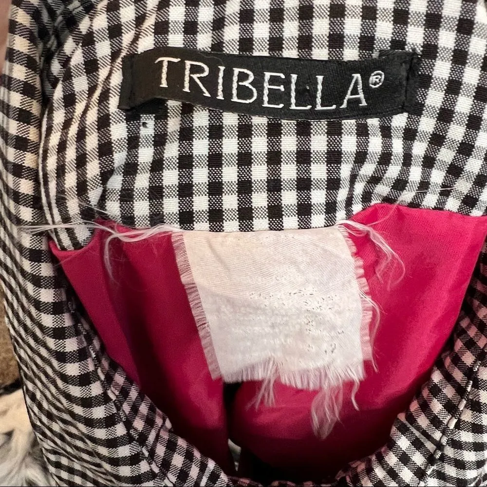 Vintage Tribella Suit Jacket‎ White Size 12 - Image 7