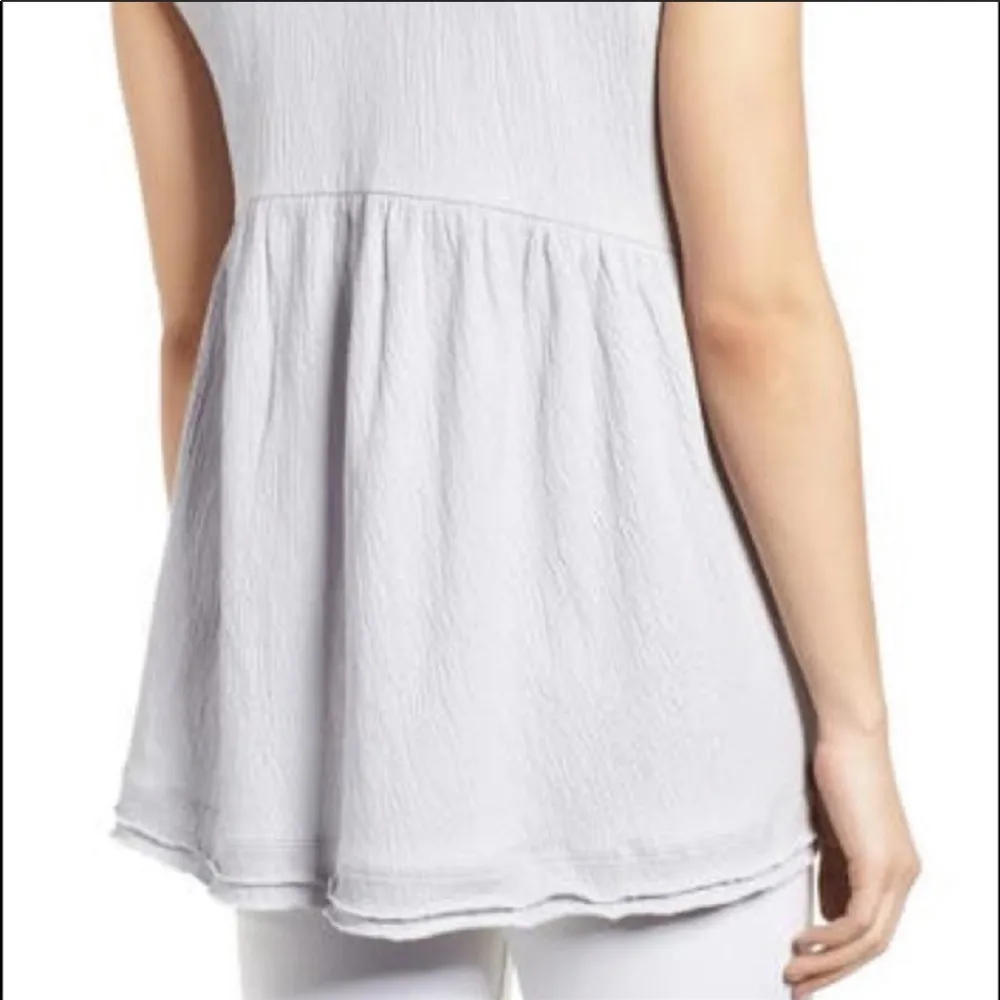 Caslon NORDSTROM Ruffled Trim Knit Tank Top Medium - Image 4
