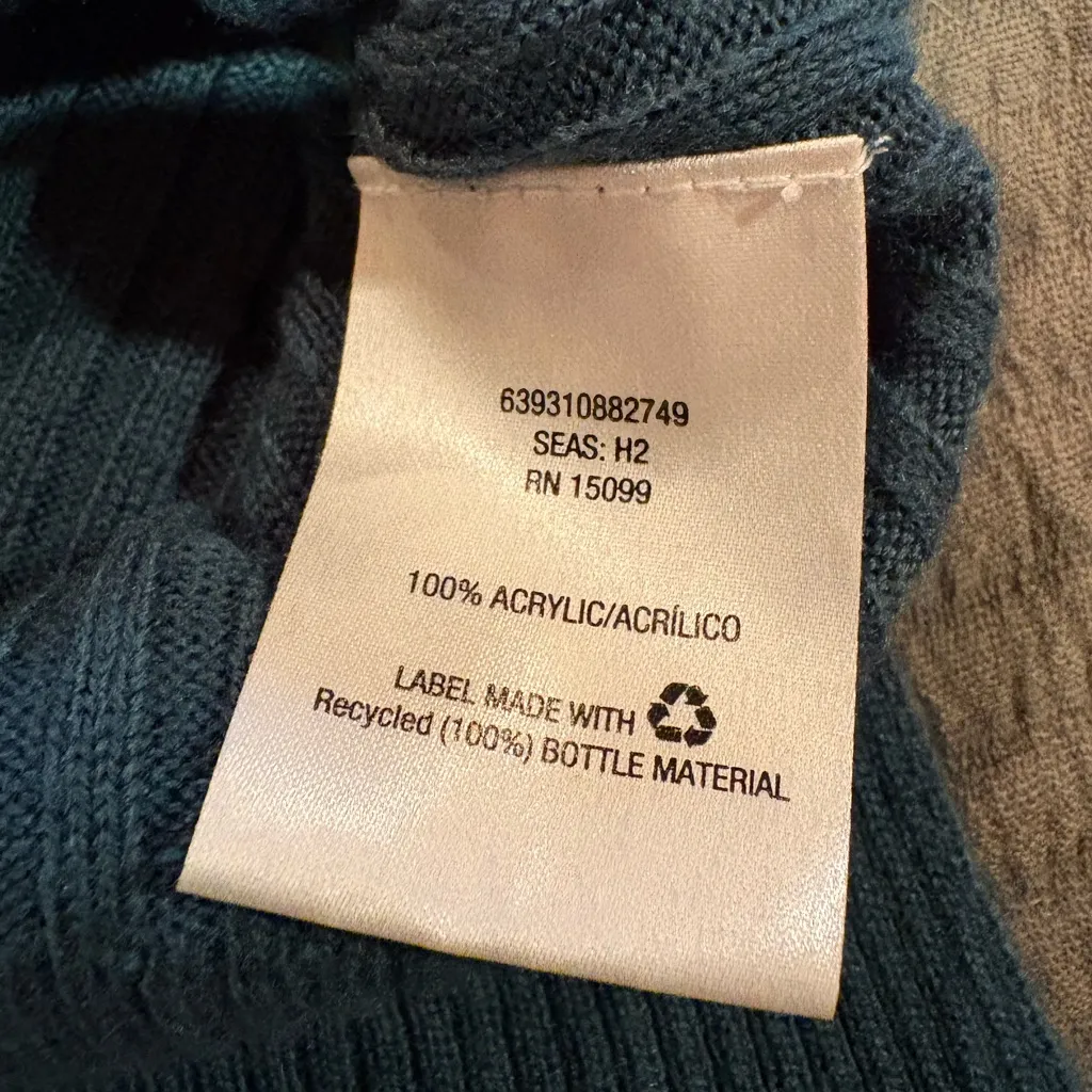 Metaphor brand sweater with an asymmetrical pointed hemline size M women’s - Image 6