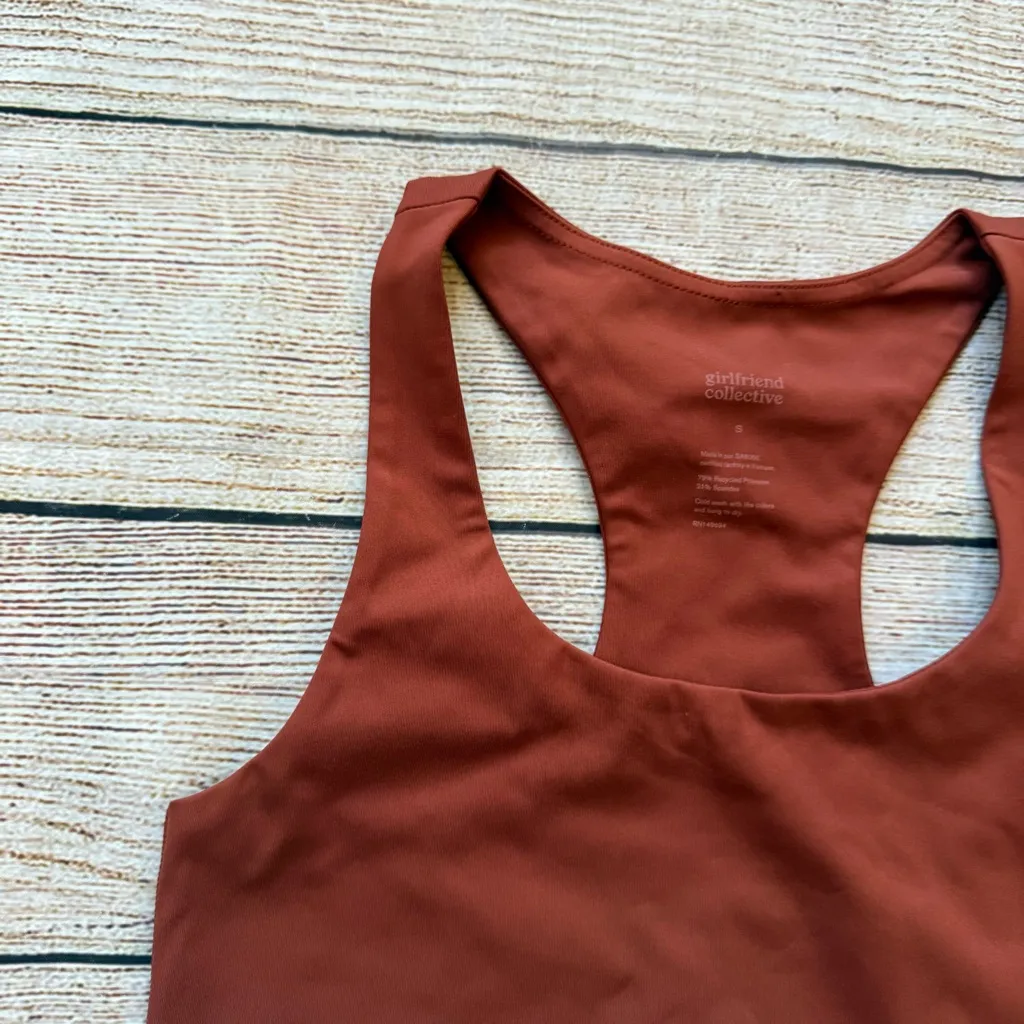Girlfriend Collective Paloma Racerback Bra Size Small - Image 5