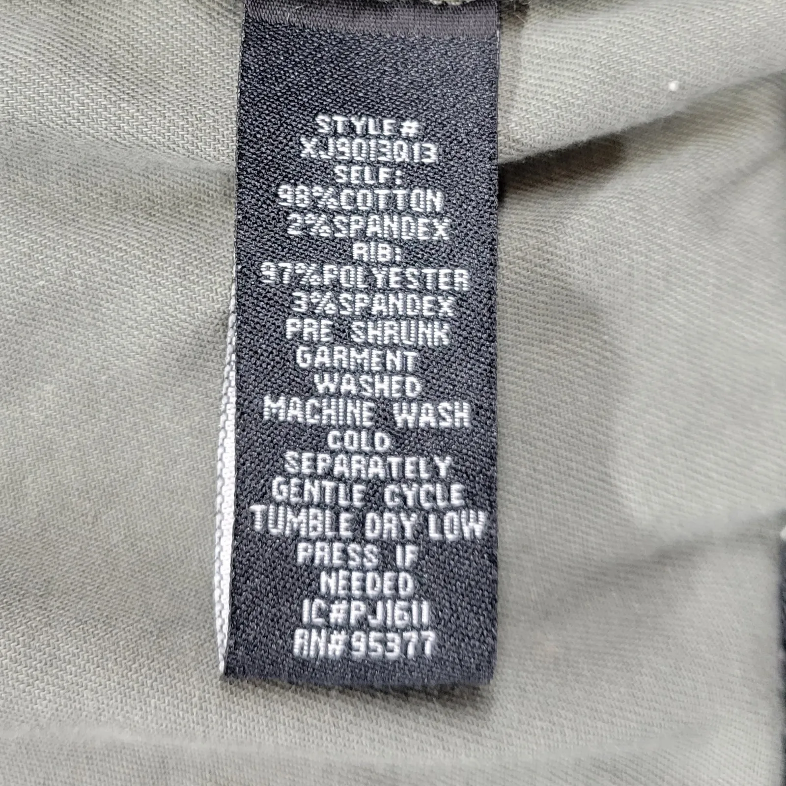 Sanctuary Womens Jacket Size M Olive Green Zip Up Military Twill‎ Bomber Crop - Image 8