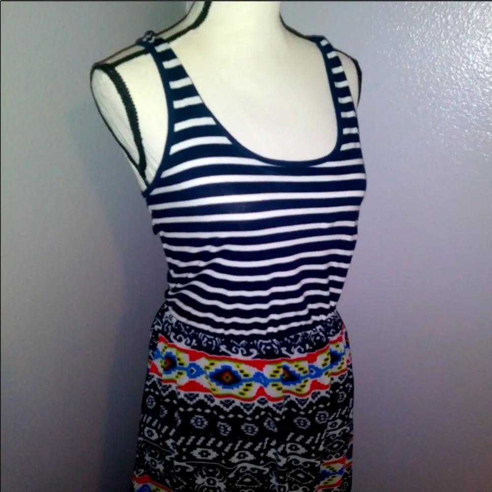 Wallflower layered Aztec racerback maxi Dress - Image 3