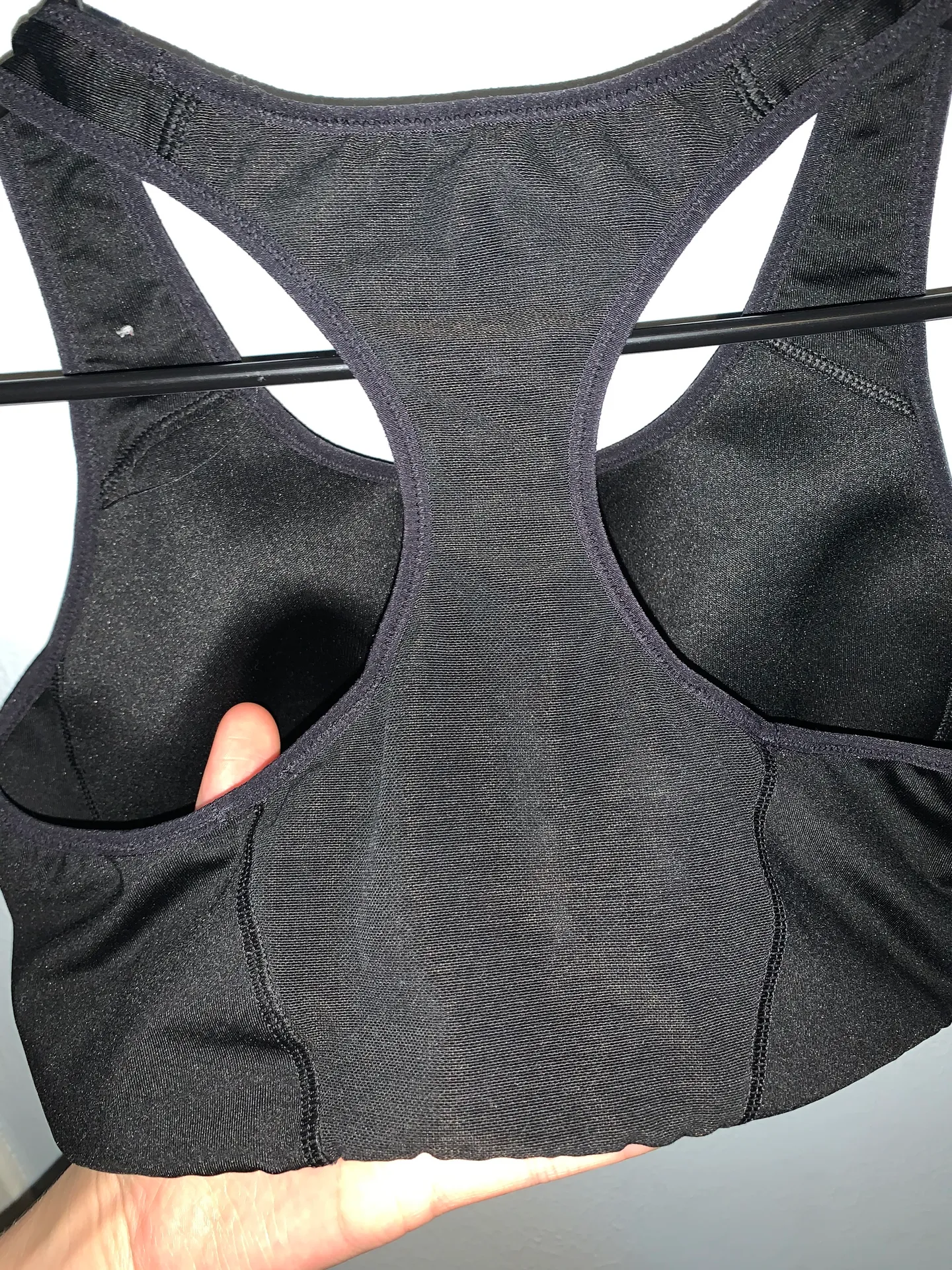 Nike Black Sports Bra - Image 4