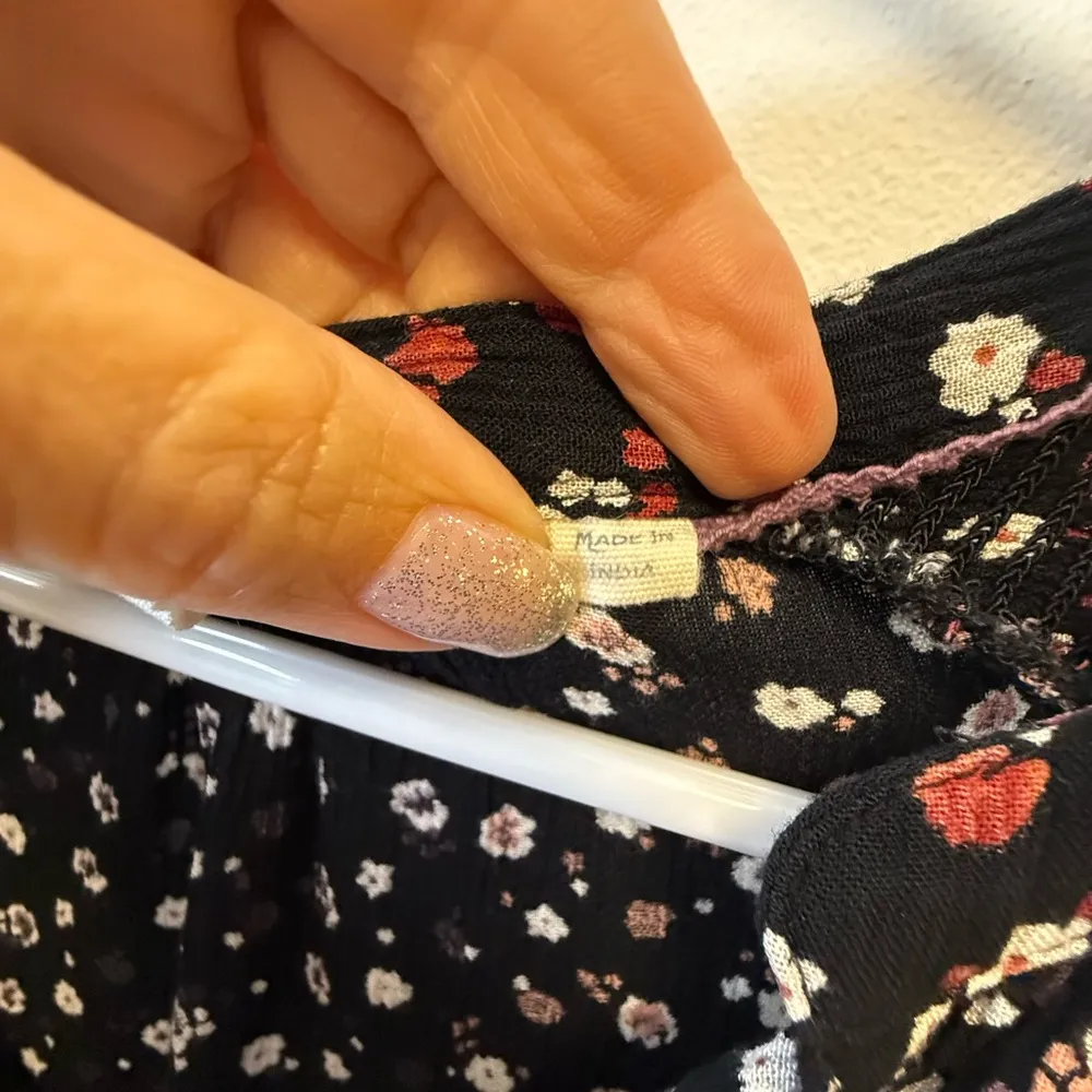 Fat Face Black Multicolor Floral V - Image 8