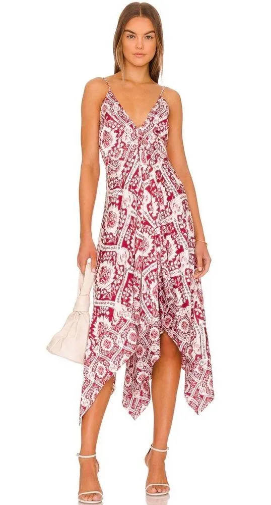 AMUR scarf asymmetrical dress NWT - Image 4