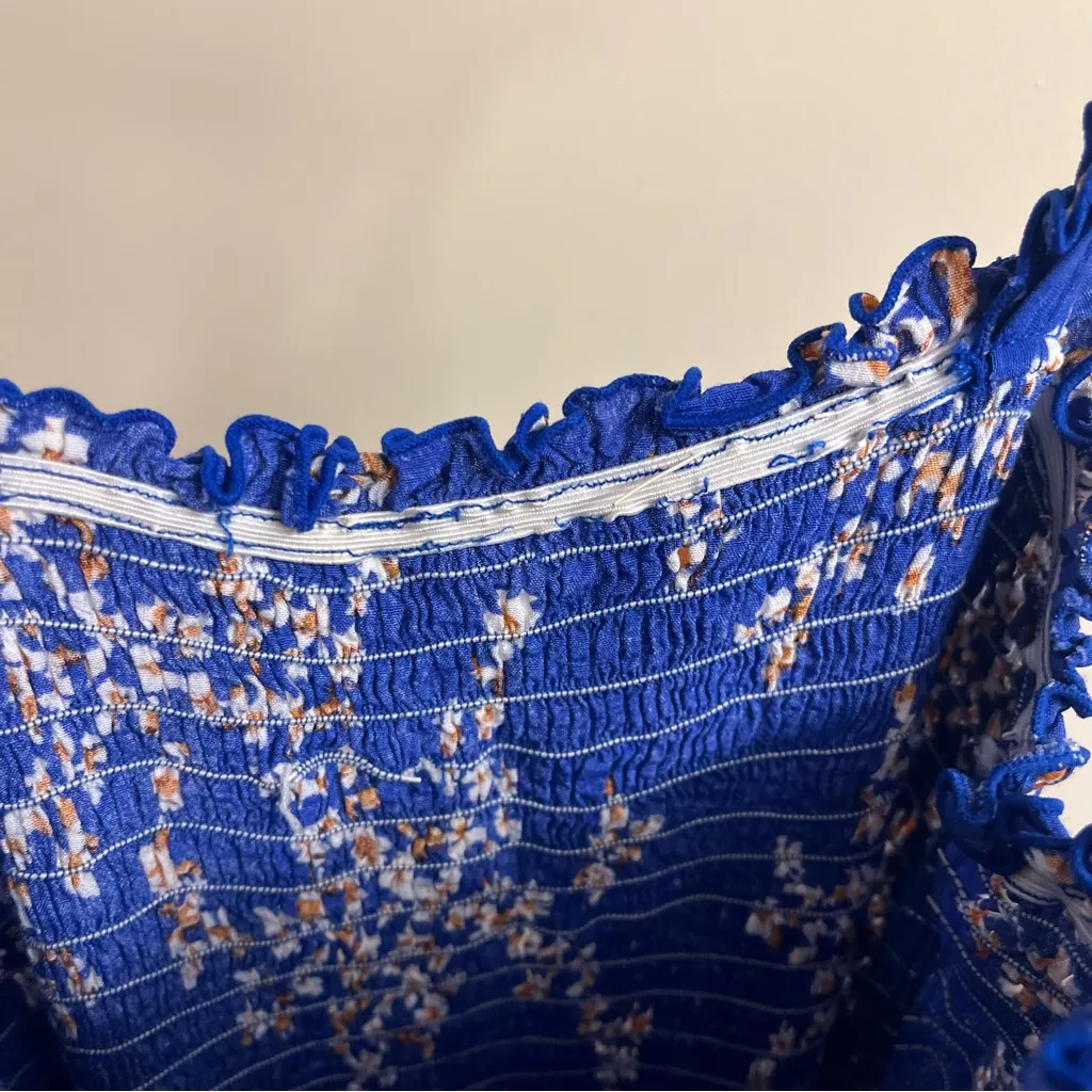 Faithfull The Brand X Anthropologie Farah Midi Floral Dress 2 - Image 9