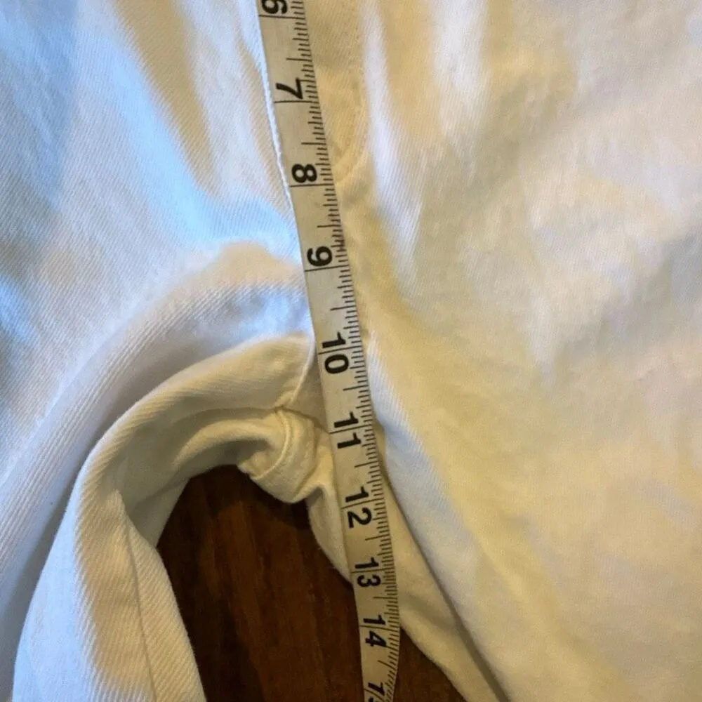 RollasâLayla high rise straight white distressed knee jeans size 27 - Image 10