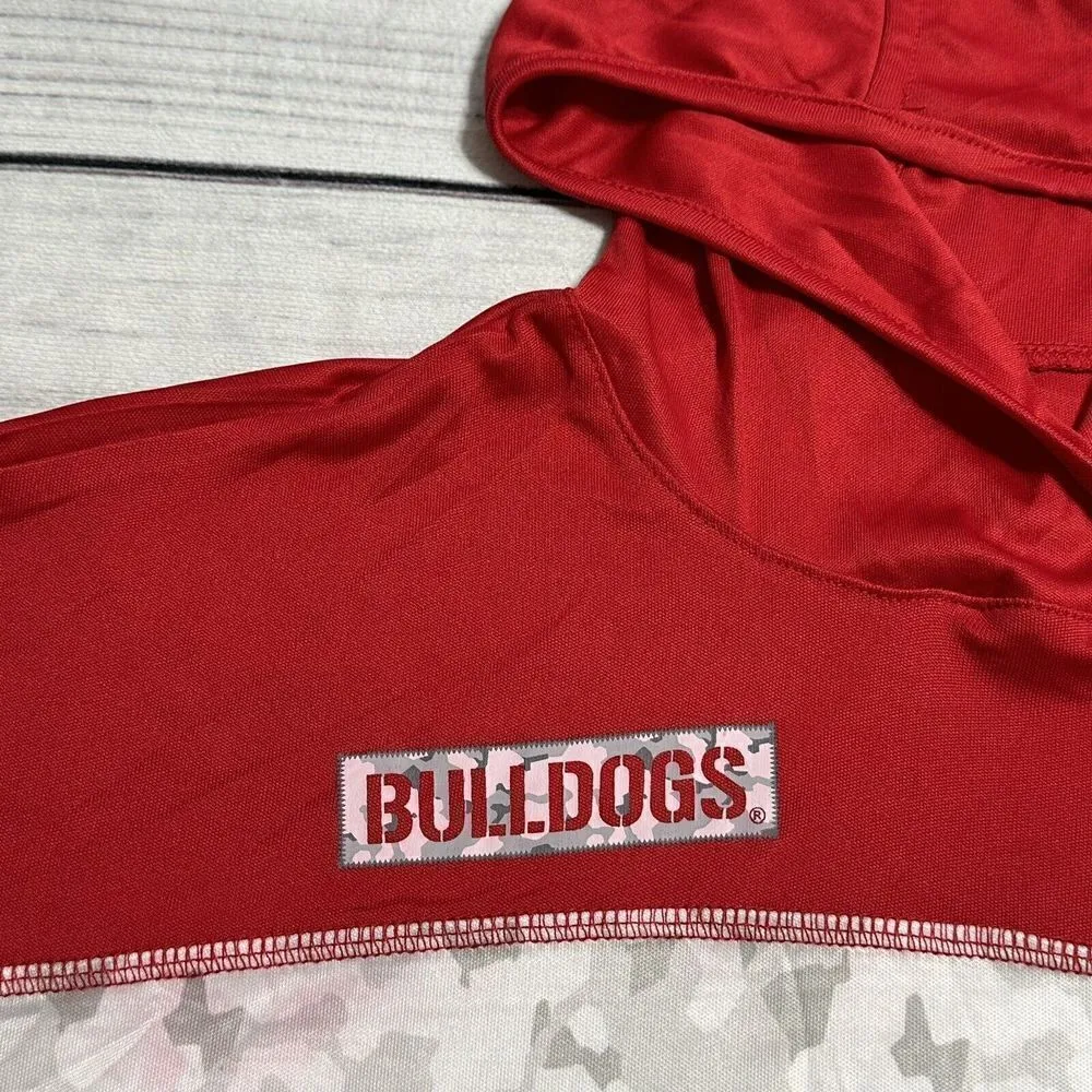 NWT Georgia Bulldogs Women’s Lightweight Hoodie Sz Large Camo Military - Image 11
