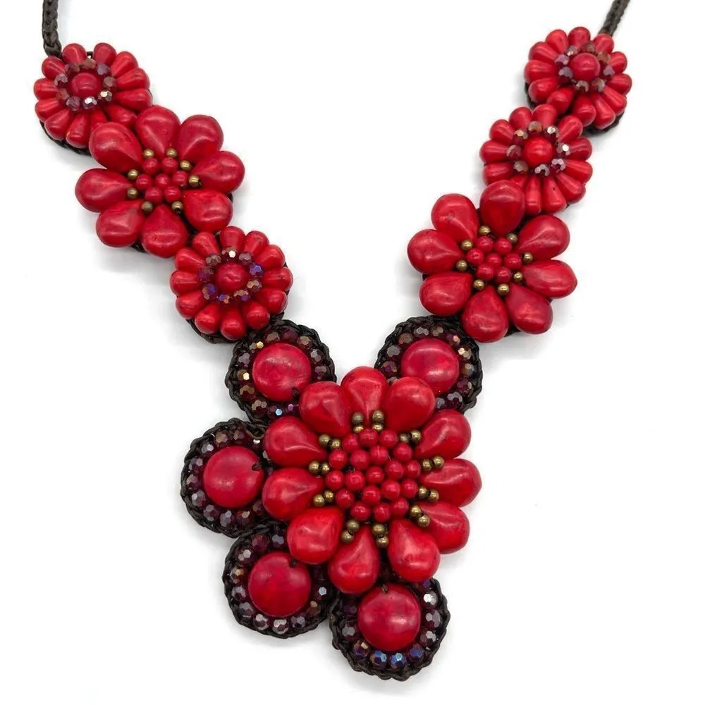 Phunket Thailand Neckalce NWT Brown - Image 2