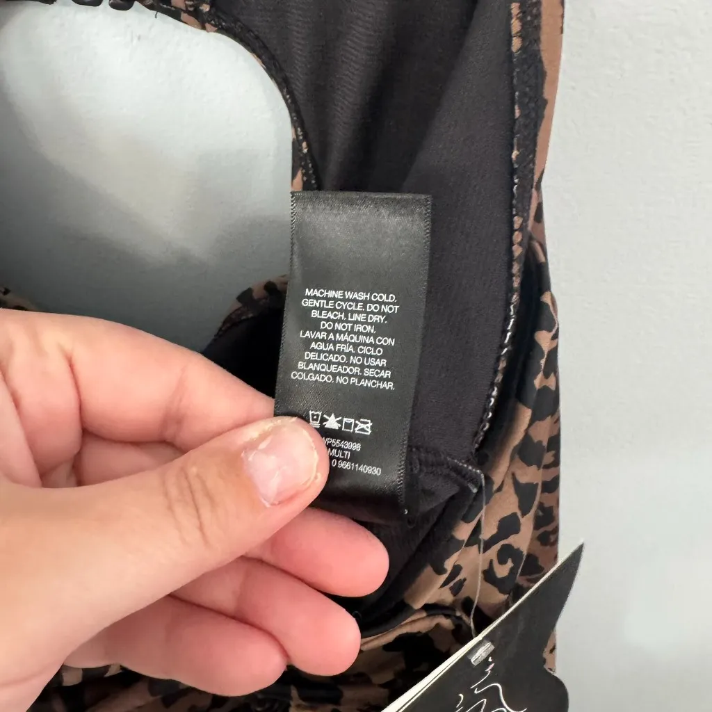 NWT Miracle Embrace Your Curves Leopard Print Swimsuit Plus Size 3X / 24W / 26W - Image 7