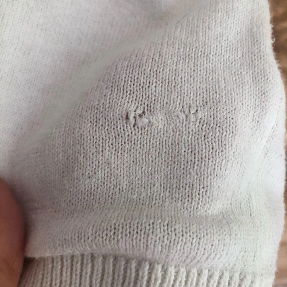 Vintage Cherokee daintily embroidered plus size 18W/20W short sleeve sweater - Image 7