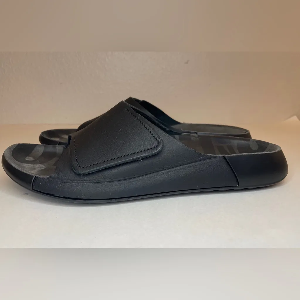 ECCO‎ Women's Cozmo Slide Sandals Black Size 9-9.5 - Image 4
