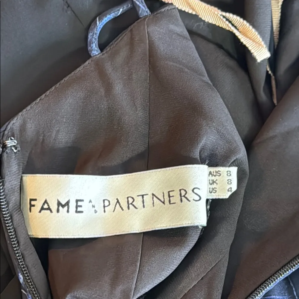 Fame and Partners Blue Slip Maxi Dress for Night Out - Image 12