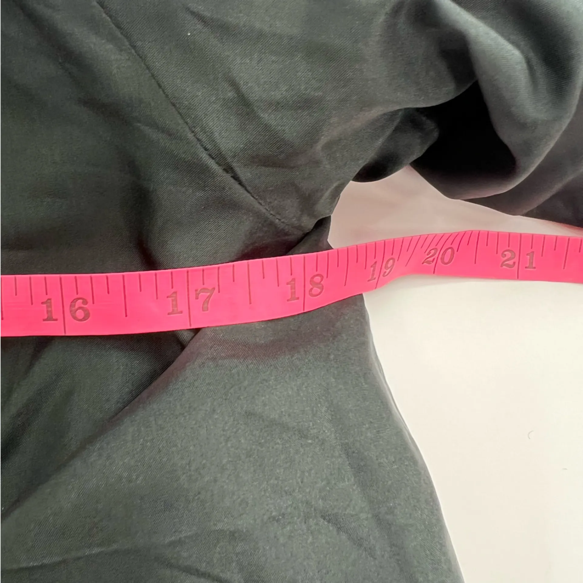 CHLOE Crepe Mini Cape-Back Dress - Image 3